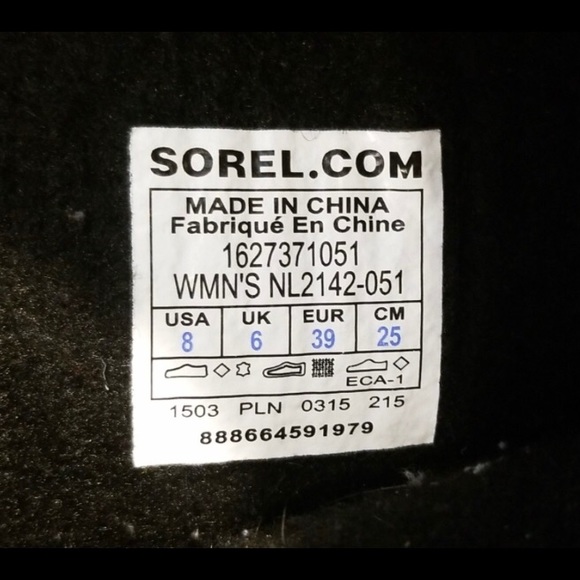 Sorel Joan Of Arctic Knit Boot II Shale 8 EUC💕 - Picture 9 of 9